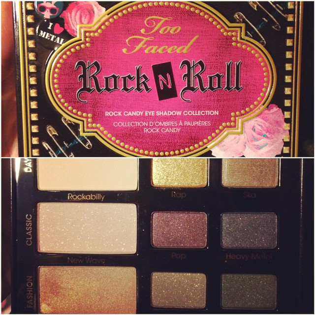 Too Faced Rock N Roll Rock Candy Eye Shadow Collection [REVIEW]