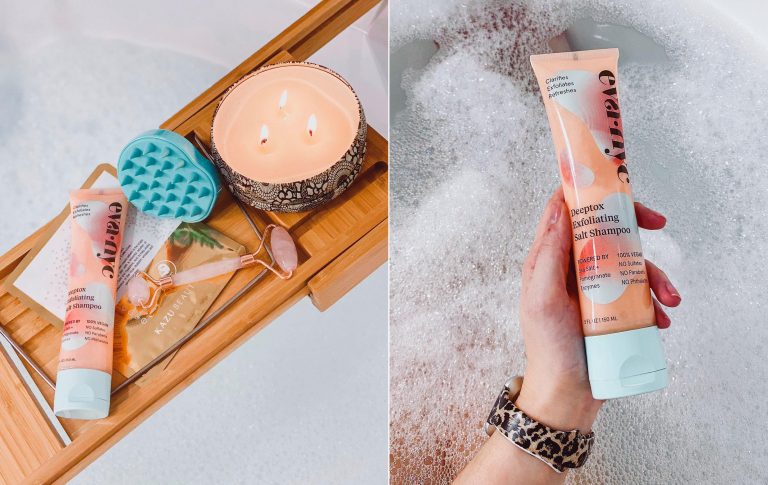 Eva NYC’s Deeptox Exfoliating Salt Shampoo