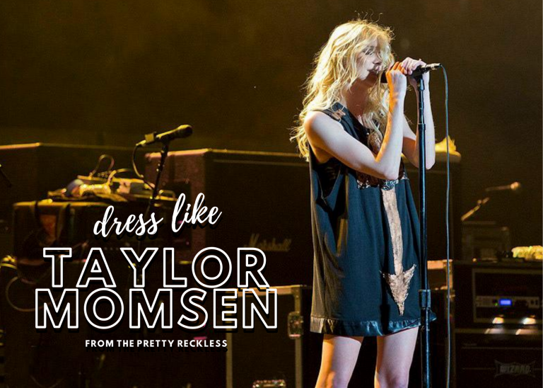 How to Dress Like Taylor Momsen from The Pretty Reckless