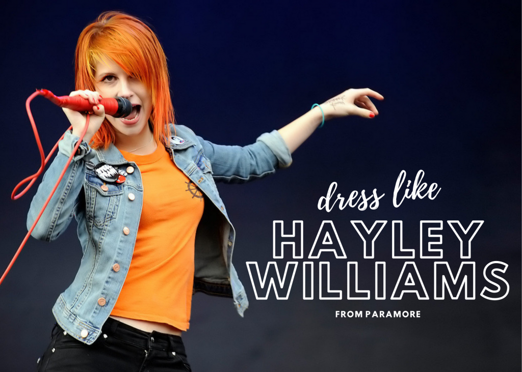 How to Dress Like Hayley Williams from Paramore