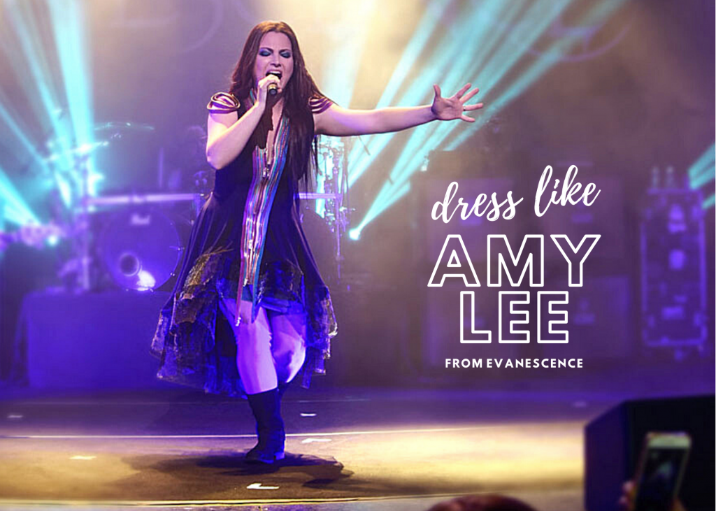 How to Dress Like Amy Lee from Evanescence