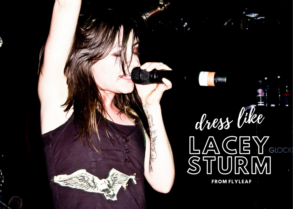 How to Dress Like Lacey Sturm from Flyleaf