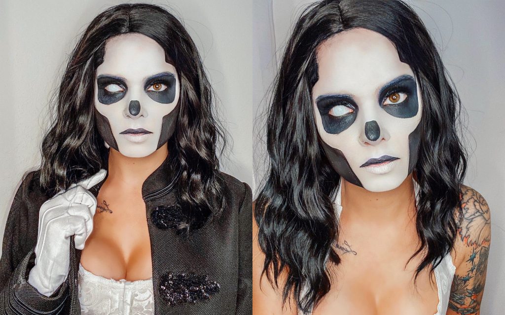 The Band Ghost-Inspired Makeup + Costume
