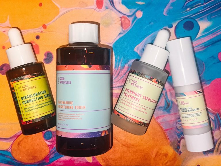 Trying Out Good Molecules Skincare